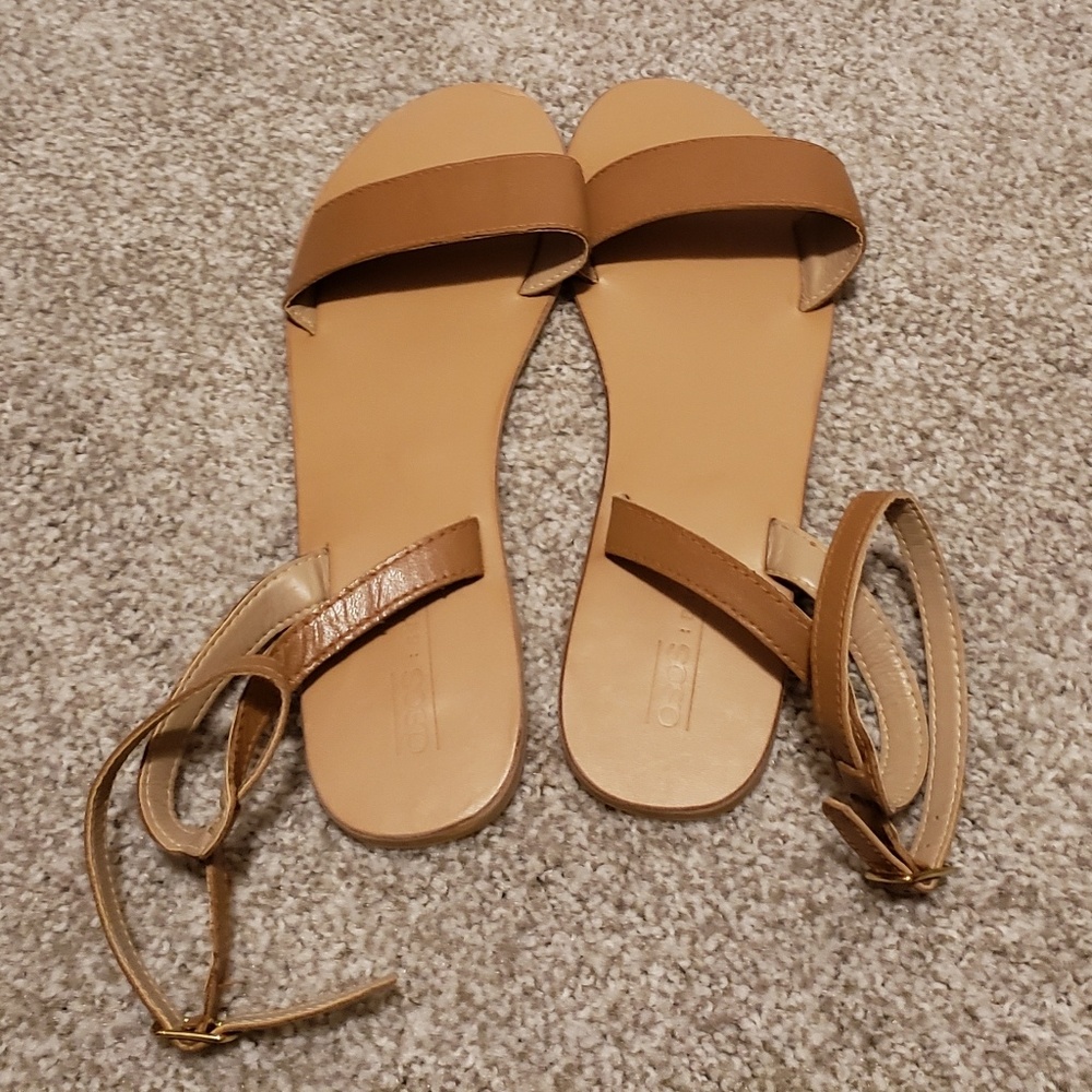 Nude Asos Sandals